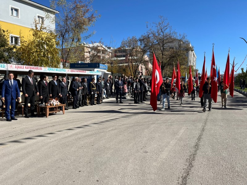 29 Ekim Cumhuriyet Bayramı 101. Yıldönümü İlçemizde Coşkuyla  Kutlandı.