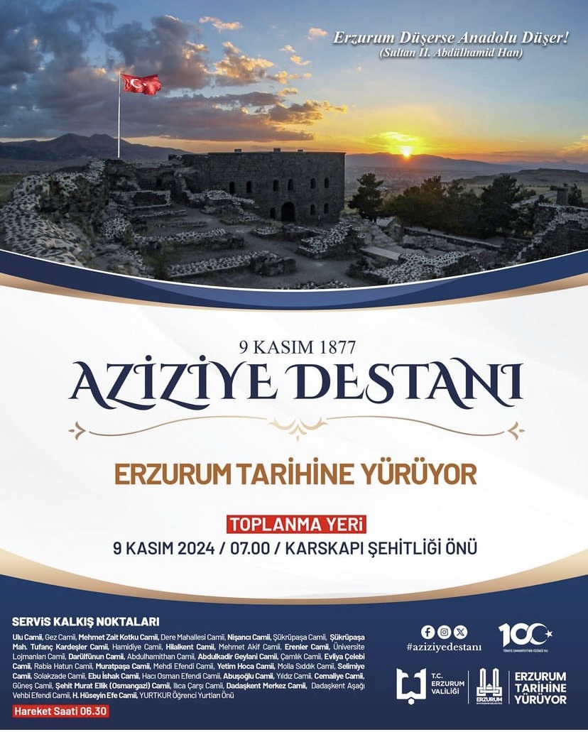 Erzurum Tarihine Yürüyor